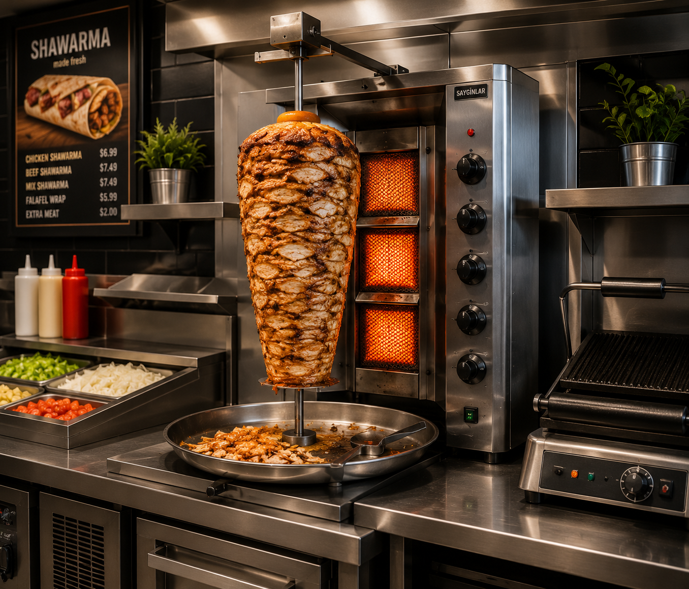 Shawarma Machine